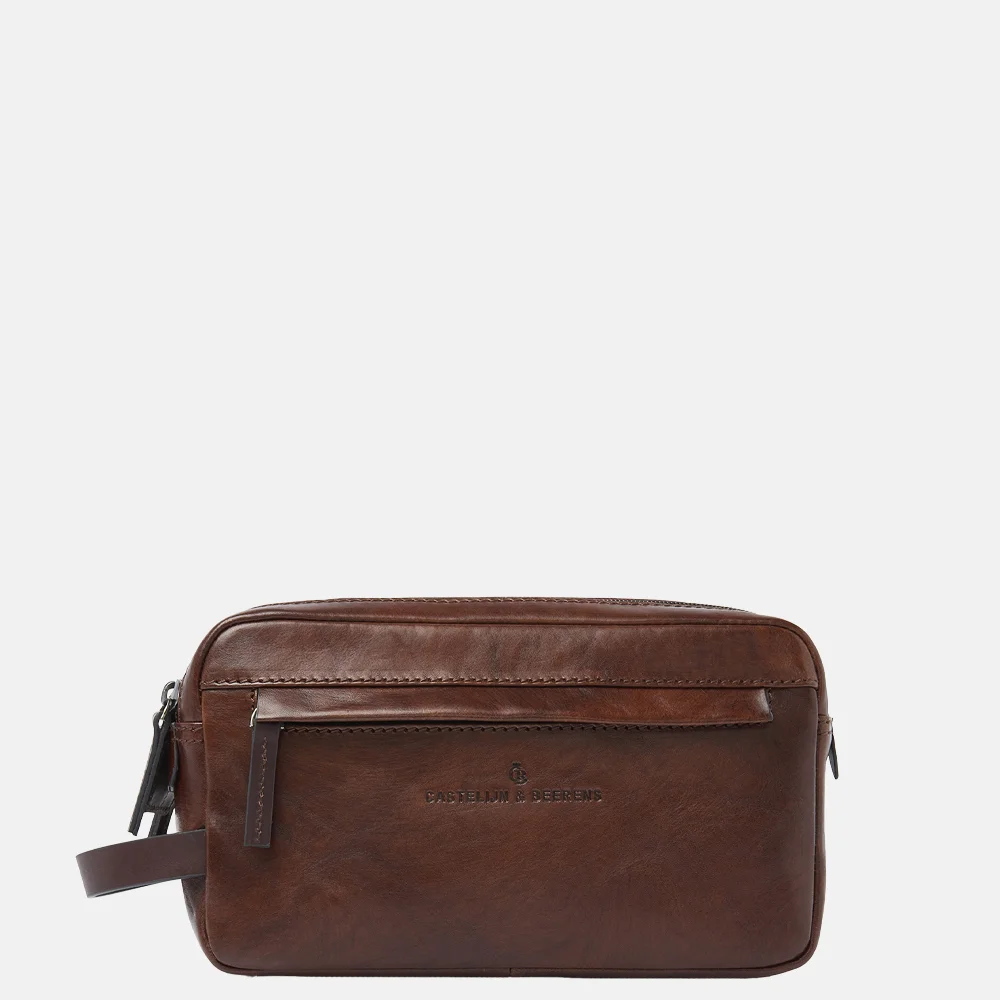 Samsonite Castelijn en Beerens Rien toilettas cognac